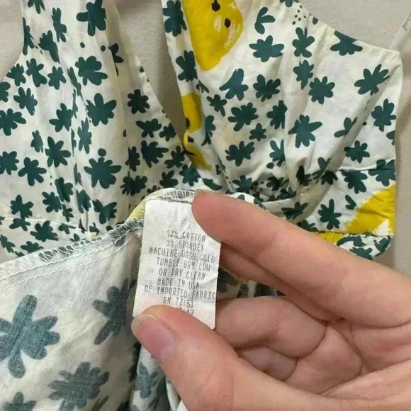 vntg Y2K Betsey Johnson halter flower butterfly dress baby doll style maximalist - Picture 10 of 10